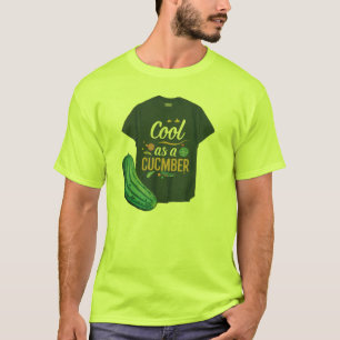 Koel als komkommer t-shirt