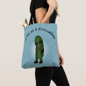 Koel als komkommer tote bag (Dichtbij)