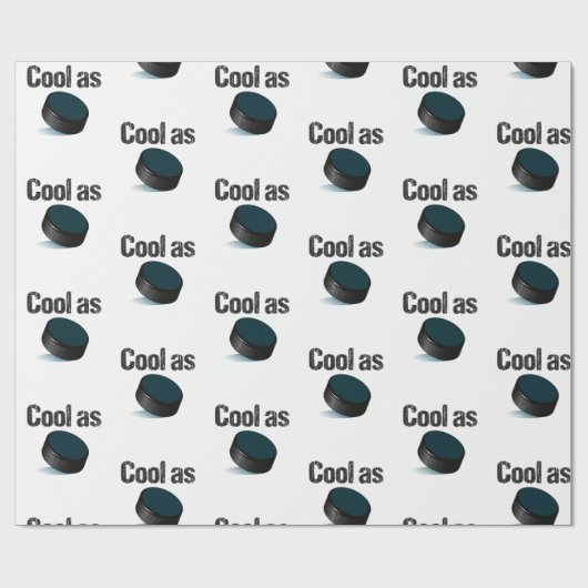 Koel als troep cadeaupapier (Vlak)