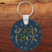 Koel, Amazing Blue Clover, goed Sleutelhanger (Voorkant)