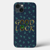 Koel, Amazing Blue Clover, Good Lock Case-Mate iPhone Case (Achterkant)