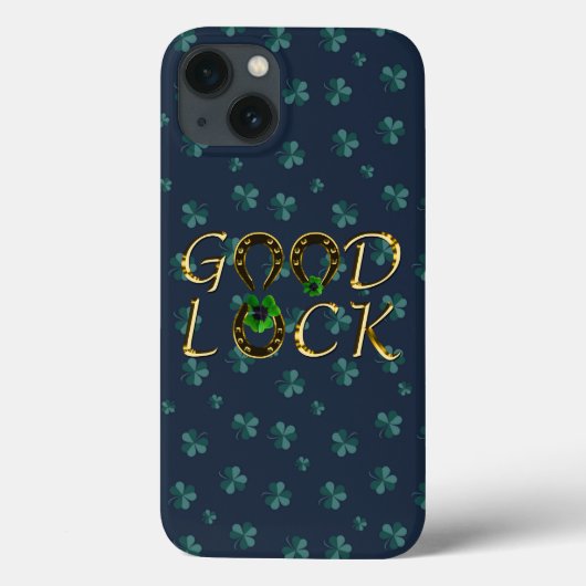 Koel, Amazing Blue Clover, Good Lock Case-Mate iPhone Case (Achterkant)