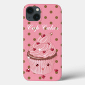 Koel, Amazing Pink Cup Cakes Case-Mate iPhone Case (Achterkant)