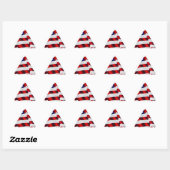 Koel-Amerika, VS/VS, SAD-vlag, Sotchi-games Sticker (Vel)