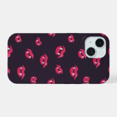 Koel-ampierlips en -hoeken iPhone 15 case (Achterkant horizontaal)