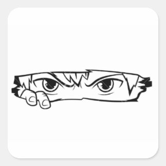 Koel Anime Karakter Aangepaste Sticker