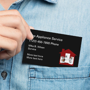Koel Apparaat Service Visitekaartje