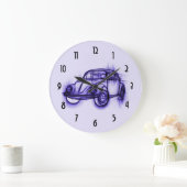 Koel autoketch in Paars Grote Klok (Huis)