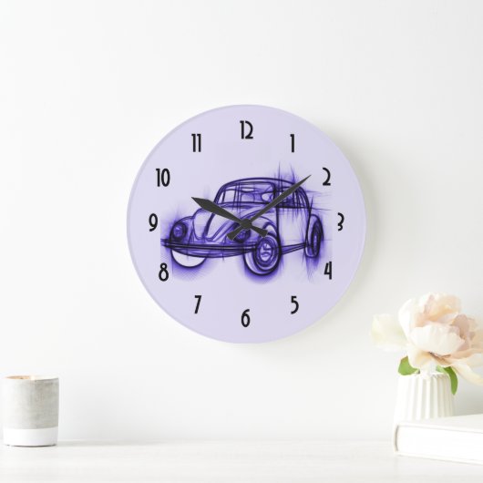 Koel autoketch in Paars Grote Klok (Huis)