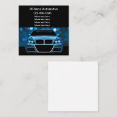 Koel Automobiel Thema Visitekaartjes (Voorkant / Achterkant)