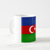Koel Azerbeidzjan vlag Koffiemok (Voorkant links)