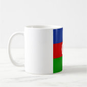 Koel Azerbeidzjan vlag Koffiemok (Links)