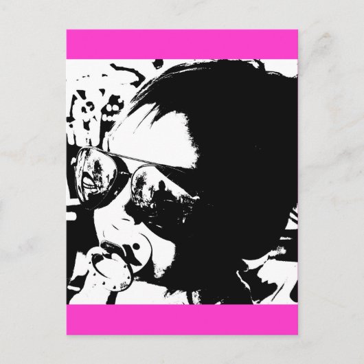 Koel Baby Briefkaart (Voorkant)