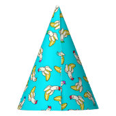 Koel Bananen Feesthoed Feesthoedjes (Achterkant)