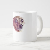 Koel Bang Chihuahua Schattig Grappig Meme Grote Koffiekop (Voorkant rechts)