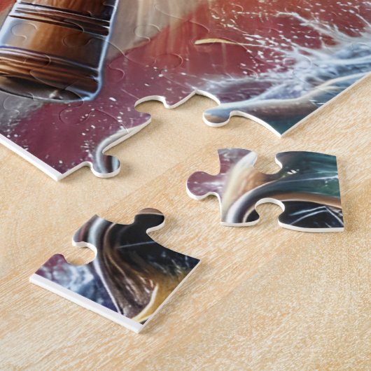 Koel Bas Legpuzzel (Zijkant)