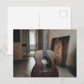 Koel basgitaar briefkaart (Voorkant / Achterkant)