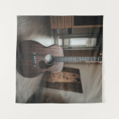 Koel basgitaar wandkleed (Voorkant (horizontaal))