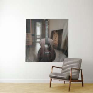 Koel basgitaar wandkleed