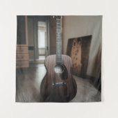 Koel basgitaar wandkleed (Voorkant)