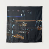 Koel basgitaar wandkleed (Voorkant (horizontaal))
