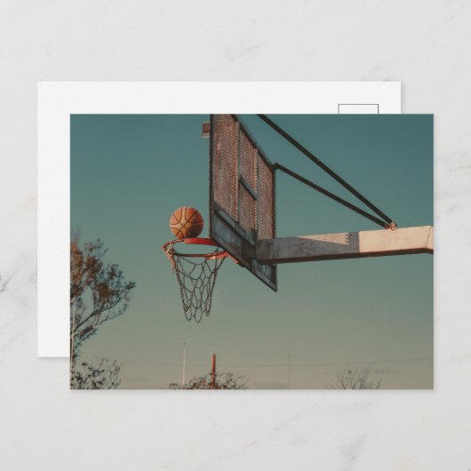 Koel Basketball Briefkaart (Voorkant / Achterkant)