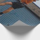 Koel Basketball Cadeaupapier (Hoek)