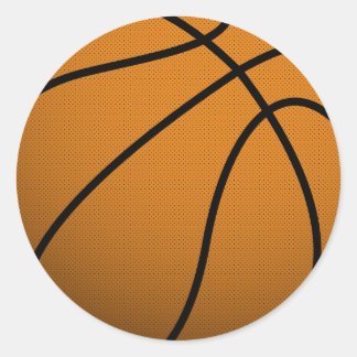 Koel Basketball- en Aangepaste sport-B-balken Ronde Sticker