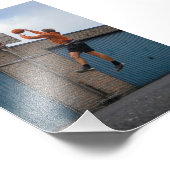 Koel Basketball Foto Afdruk (Hoek)