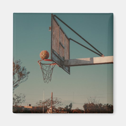 Koel Basketball Magneet (Voorkant)