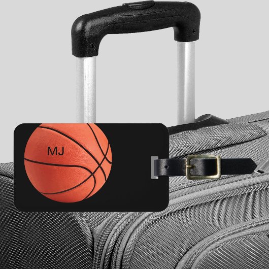 Koel Basketball Monogram Mannen Bagagelabel
