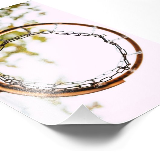 Koel Basketball-ontwerp Foto Afdruk (Hoek)