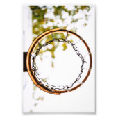 Koel Basketball-ontwerp Foto Afdruk (Voorkant)