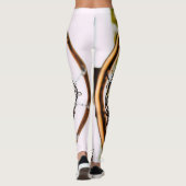 Koel Basketball-ontwerp Leggings (Achterkant)