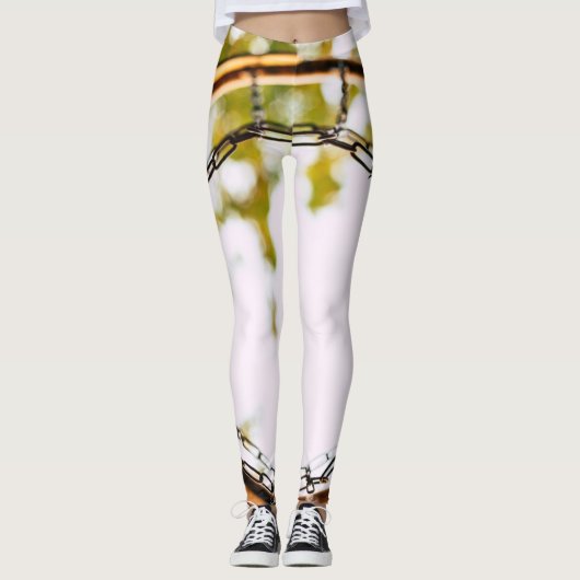 Koel Basketball-ontwerp Leggings (Voorkant)