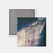 Koel Basketball-ontwerp Magneet (Voorkant / Achterkant)