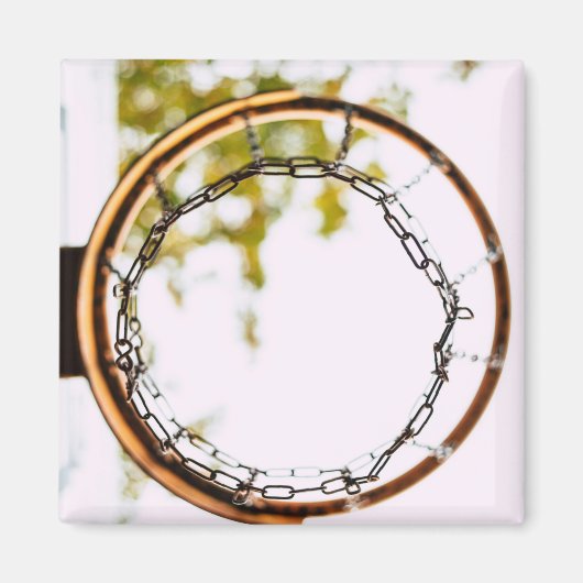 Koel Basketball-ontwerp Magneet (Voorkant)