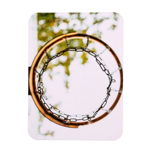 Koel Basketball-ontwerp Magneet (Verticaal)