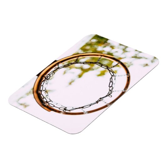 Koel Basketball-ontwerp Magneet (Linkerzijde)