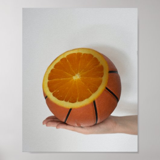 Koel Basketball-ontwerp Poster (Voorkant)