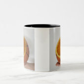 Koel Basketball-ontwerp Tweekleurige Koffiemok (Center)