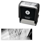 Koel Basketball-ontwerp Zelfinktende Stempel (In situ)