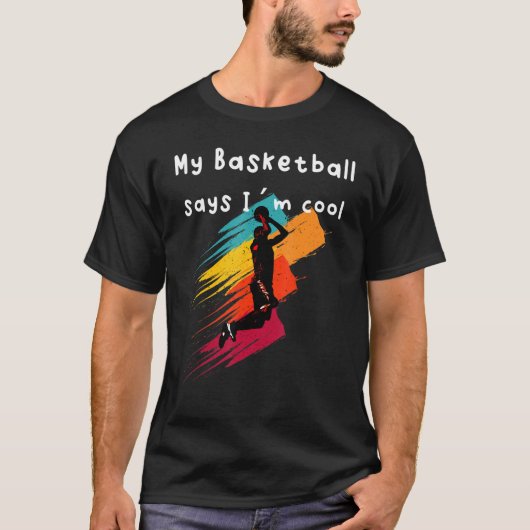 Koel Basketball Player T-shirt (Voorkant)