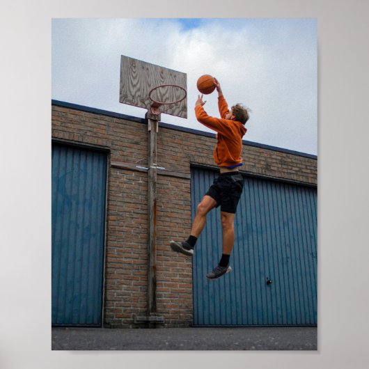 Koel Basketball Poster (Voorkant)