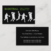 Koel Basketball-Visitekaartjes Visitekaartje (Voorkant / Achterkant)