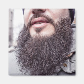 Koel Beard en Mustache magnet (Voorkant)
