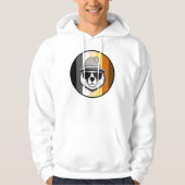 Koel Beer in Pet en zonnebril. Beer Pride. Hoodie (Voorkant)