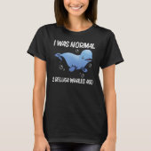 Koel Beluga-walvis voor mannen Orca-walvissen, beh T-shirt (Voorkant)