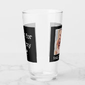 Koel Beste vader ooit Foto gepersonaliseerd zwart  Glas (Rechts)