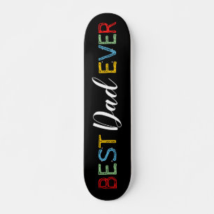 Koel beste vader ooit persoonlijk skateboard